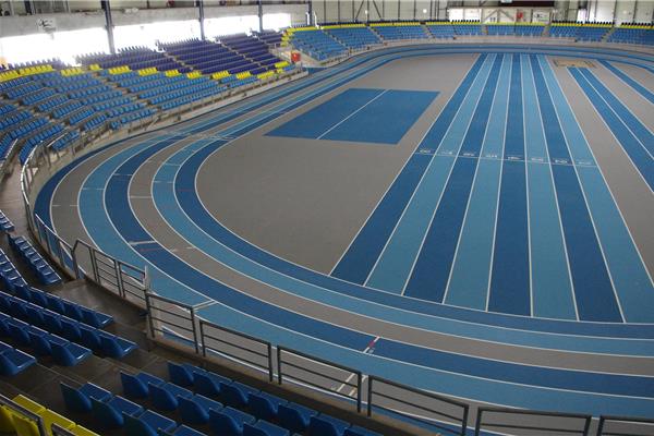 Rénovation piste d'athlétisme indoor, Mondo - Sportinfrabouw NV